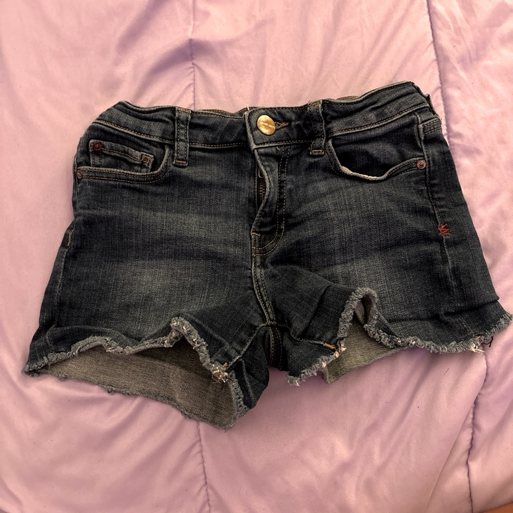 Warp+weft girls jean shorts KOA KONA shorty short stretch!
